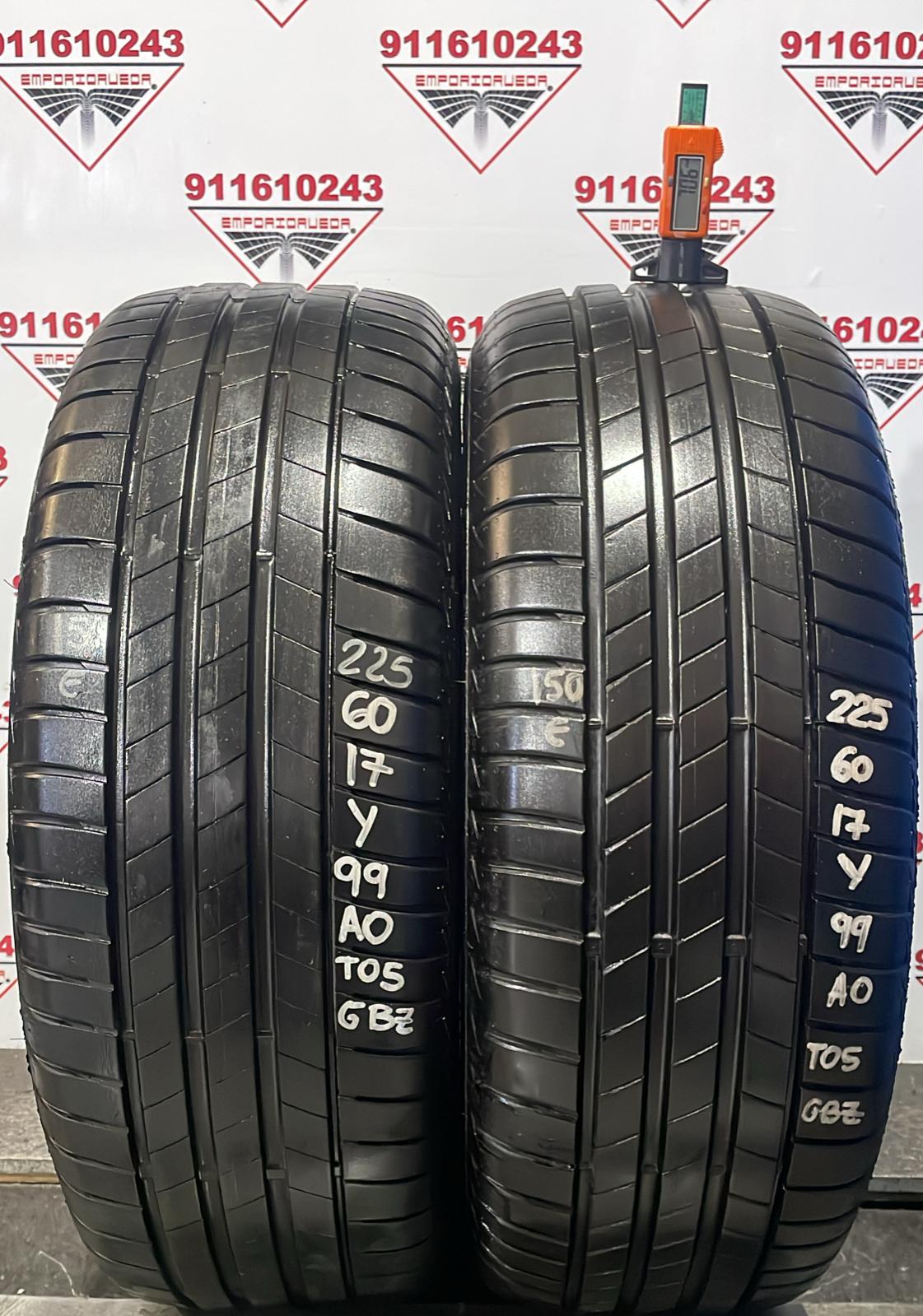 BRIDGESTONE TURANZA USADO  225/60 R17 99 Y